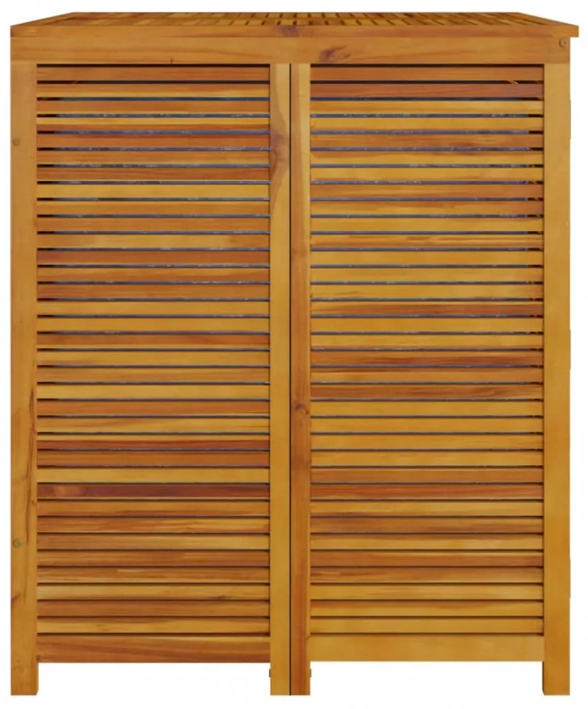 tömör akácfa kerti tárolóláda 70 x 87 x 104 cm