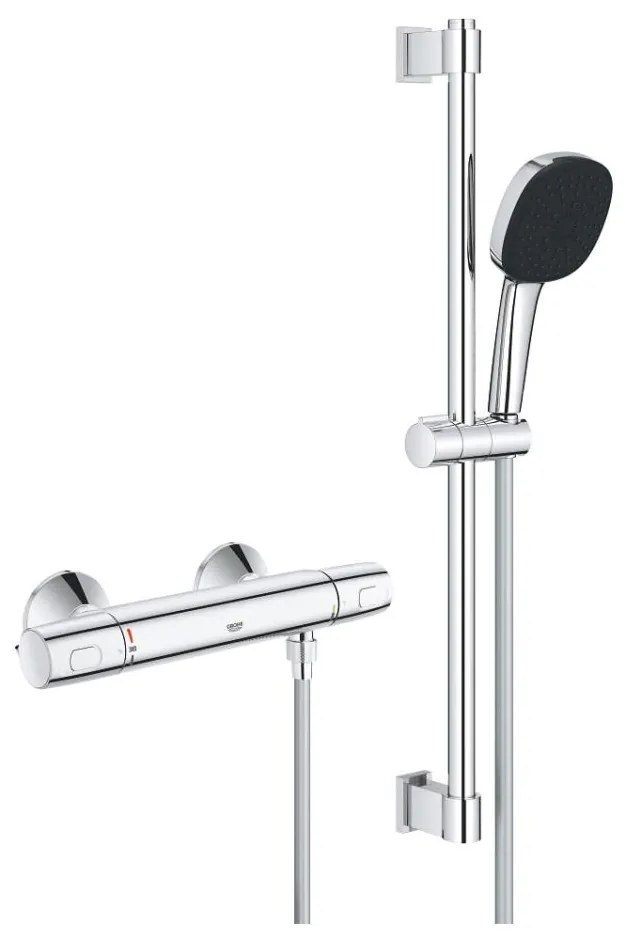 GROHE 34237003 - Termosztátos zuhanycsaptelep PRECISION TREND 150 mm króm