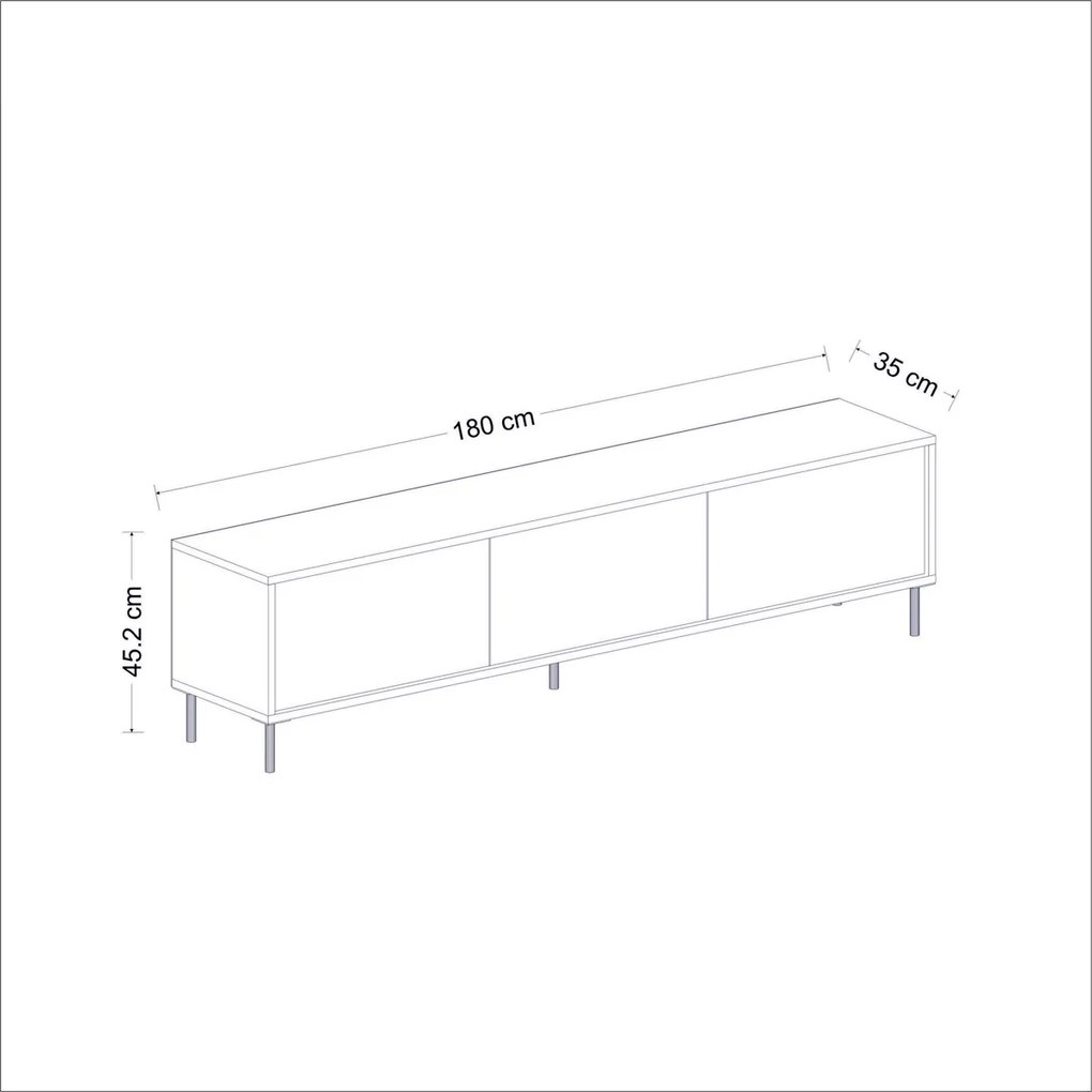 Imaj Anthracite TV-állvány