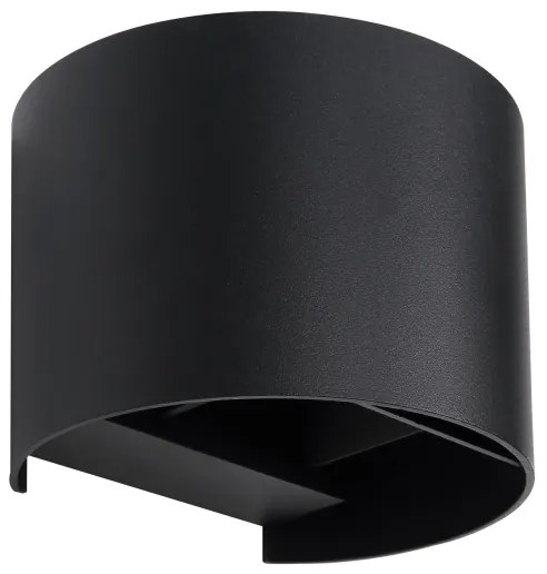 Globo 34168RB - LED Kültéri fali lámpa VERONIKA 2xLED/3W/230V IP44 fekete