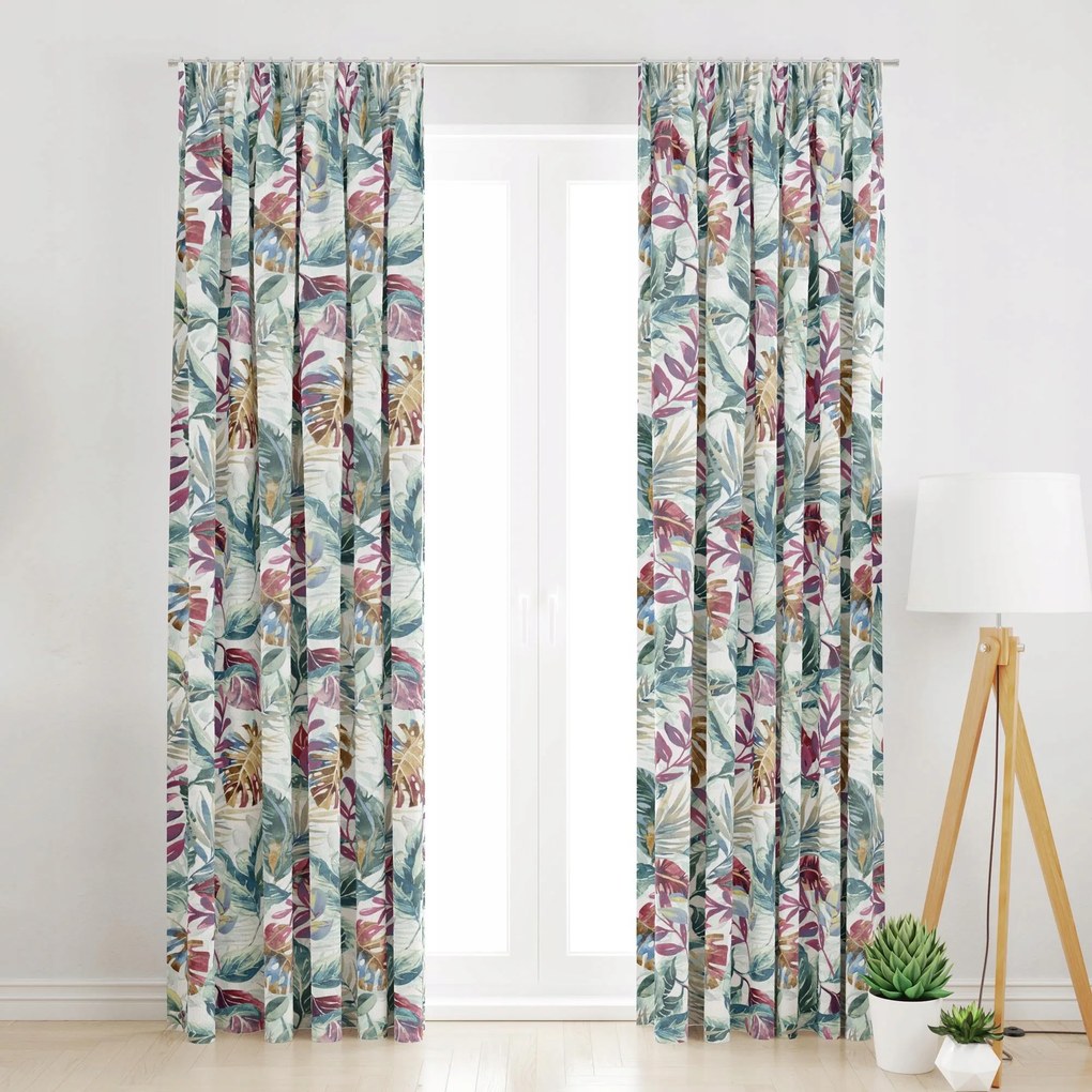 Szalagfüggöny Színes Dzsungel 145x190