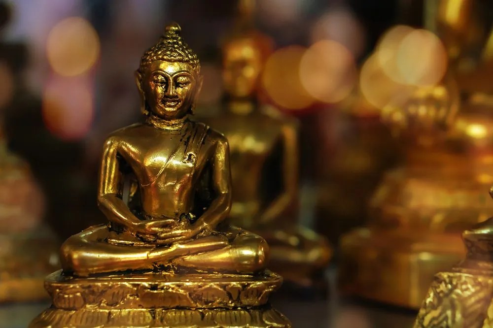 Fotótapéta Buddha absztrakt háttérrel