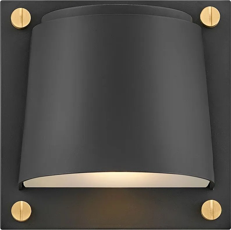 Hinkley lighting klasszikus kültéri fali lámpa scout fekete elshk-scout-bk IP44