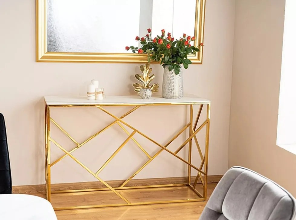 Escada C II Konzolasztal 120 cm Arany