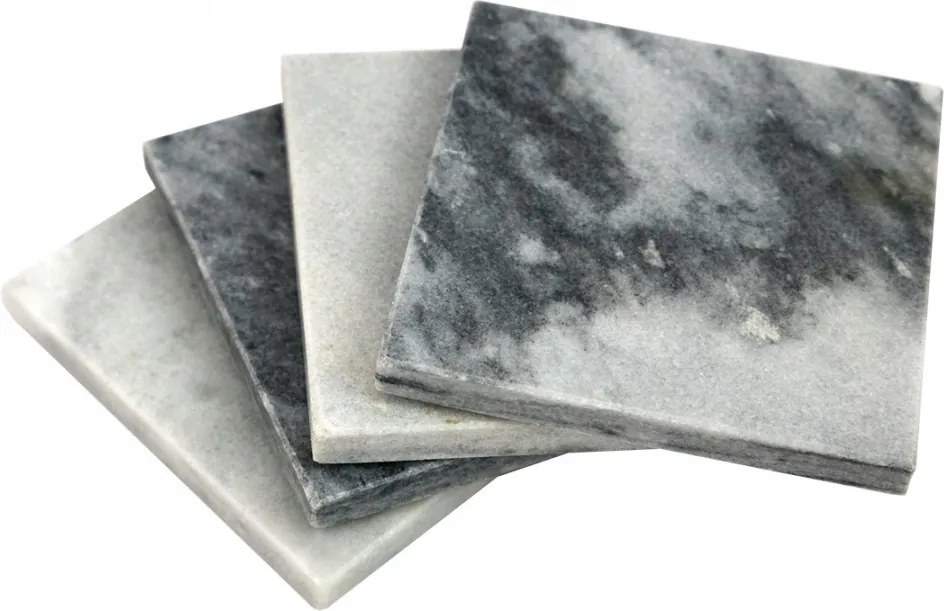 Alátét Szürke 10x10cm Márvány 4db Gránit