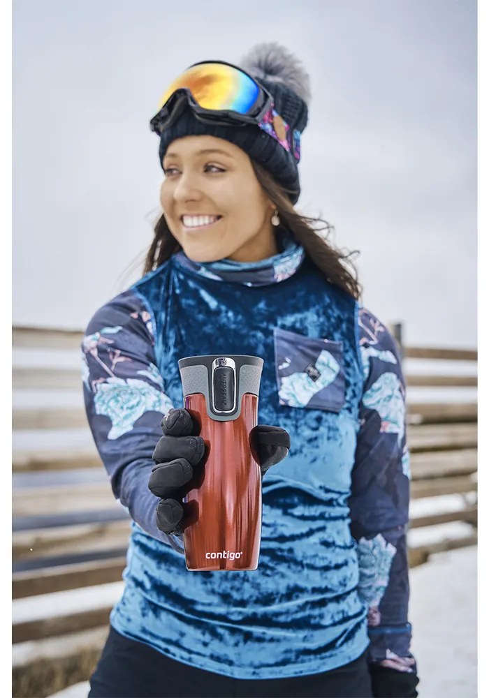 Contigo West Loop 470 ml Red termosz