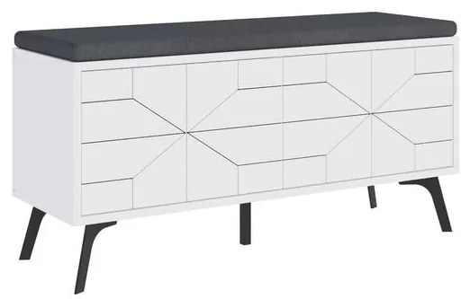 Cipőtároló Dune Bench - Fehér