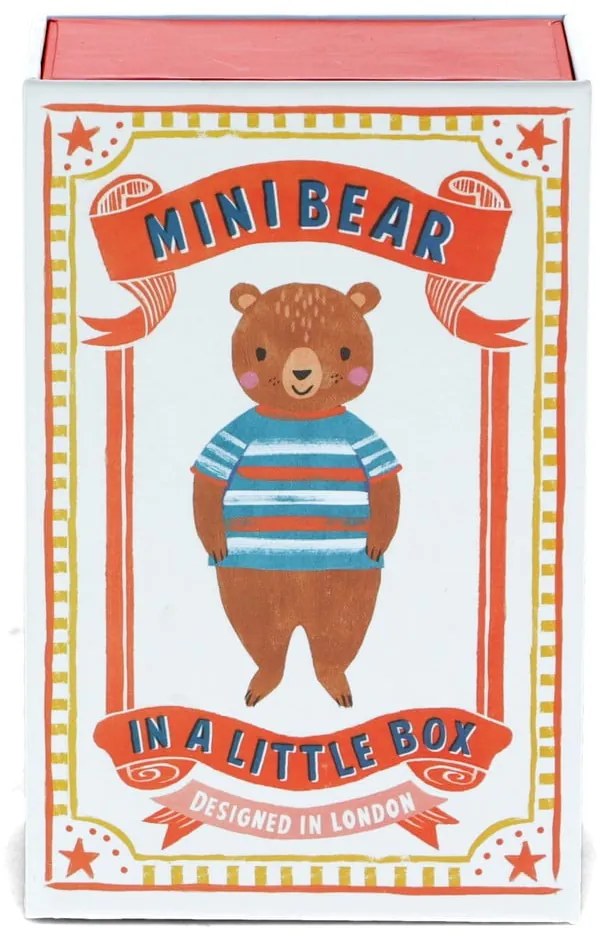 Plüssjáték Mini Bear in a Little Box – Rex London