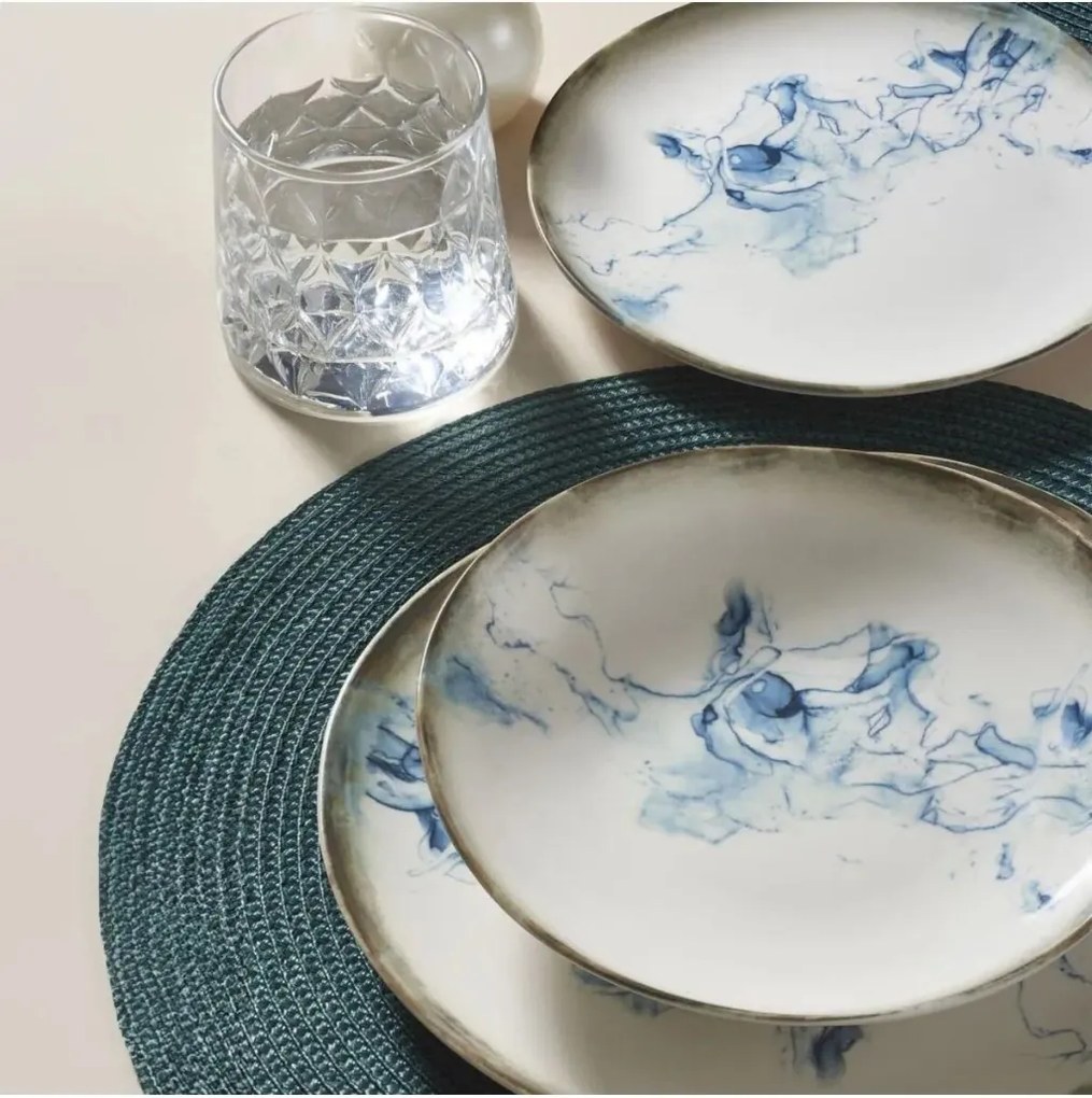 24 részes porcelán étkészlet