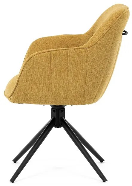 Sárga Szövet Étkezőszék. HC-536 YEL2