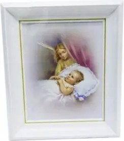 Vászonkép 27x32cm Őrangyal...