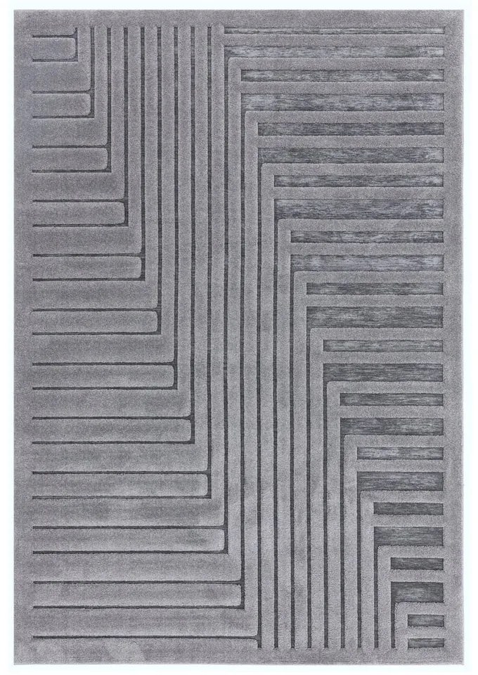 Antracitszürke szőnyeg 120x170 cm Valley – Asiatic Carpets