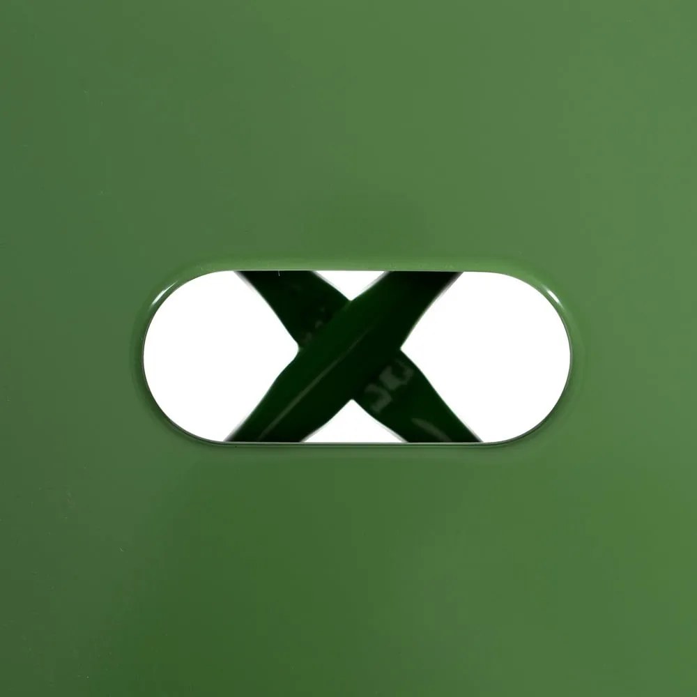 Zöld fém bárszék szett 2 db-os (ülésmagasság 61 cm) – Ixia