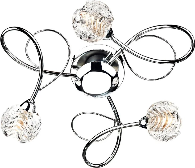 Dar Lighting ZELDA ZEL5350 Plafonlámpa 3x40W/G9 IP20
