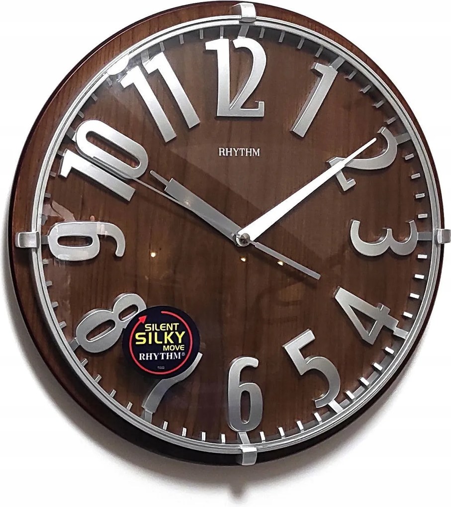 Jól Olvasható Fa Falióra Rhythm 32 cm G106
