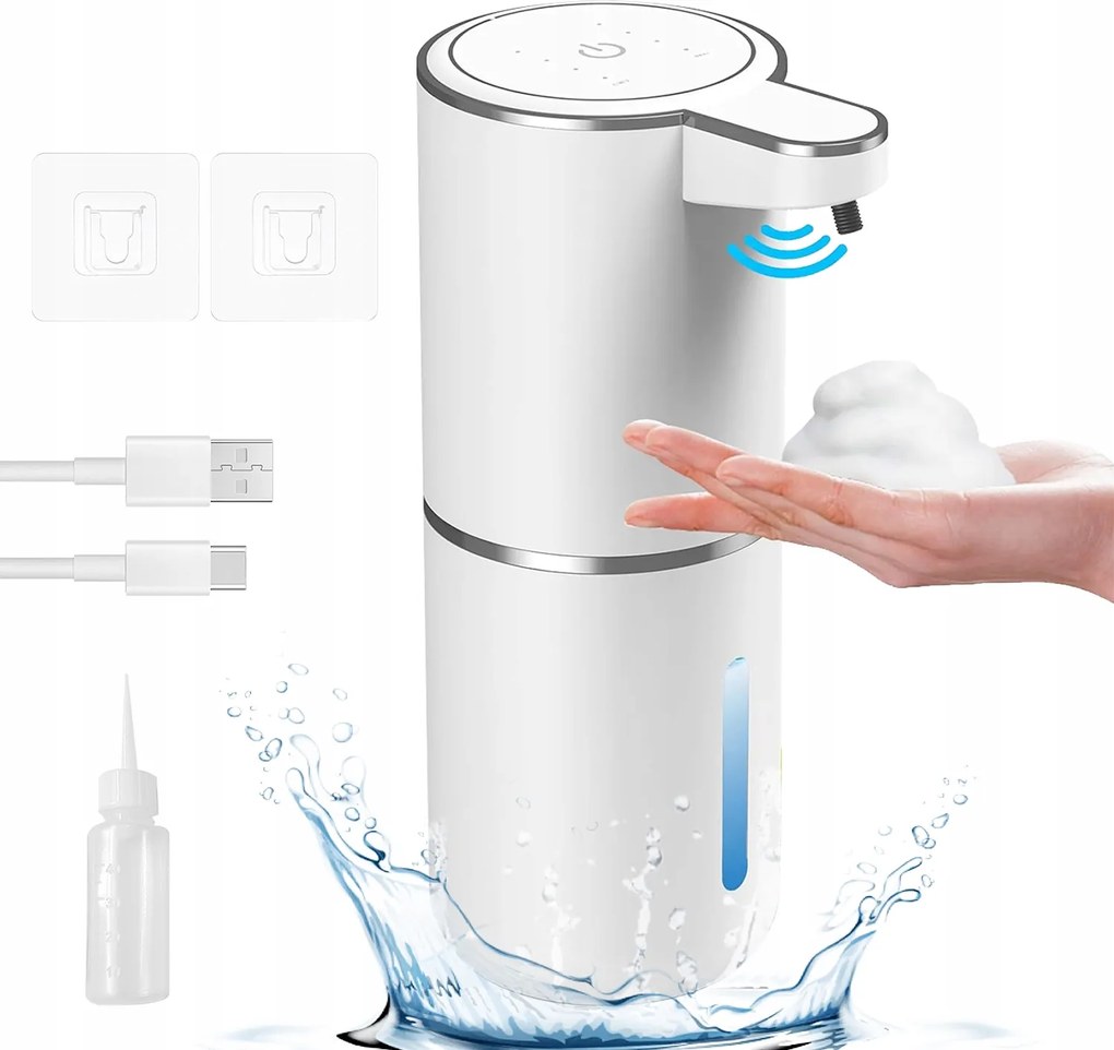 Érintésmentes Automata Szappan Adagoló Hab Diszpenzátor Hab Usb