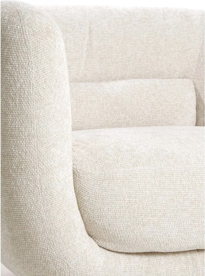 Krémszínű fotel Kialy – Light & Living