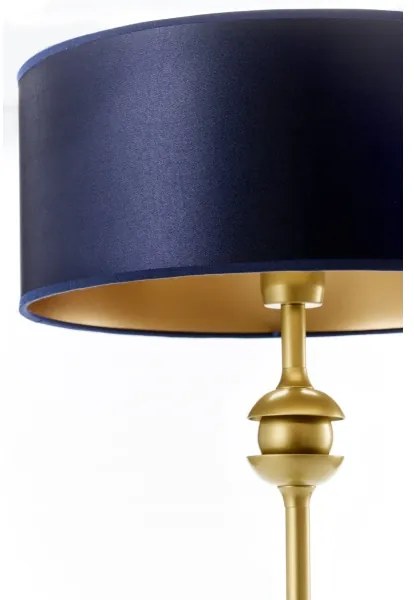 Jupiter 2116 - Asztali lámpa KASZMIR 1xE27/15W/230V kék/arany