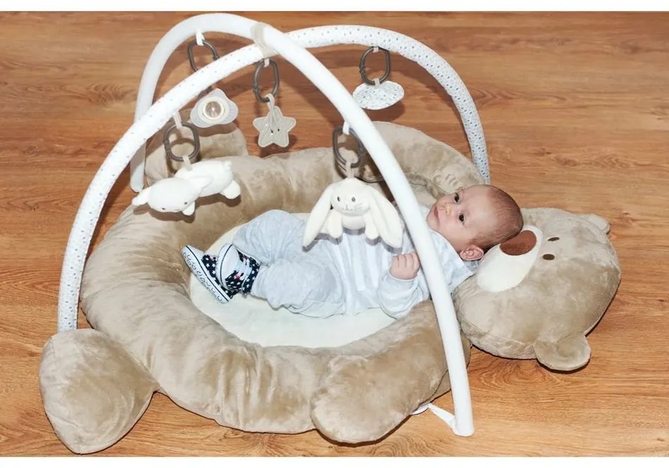 PlayTo Play takaró dallamos mackóval, 90 x 37 cm,90 x 37 cm