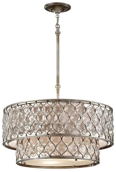 Feiss FE-LUCIA-P-E-2TR - Csillár rúdon LUCIA 6xE27/60W/230V