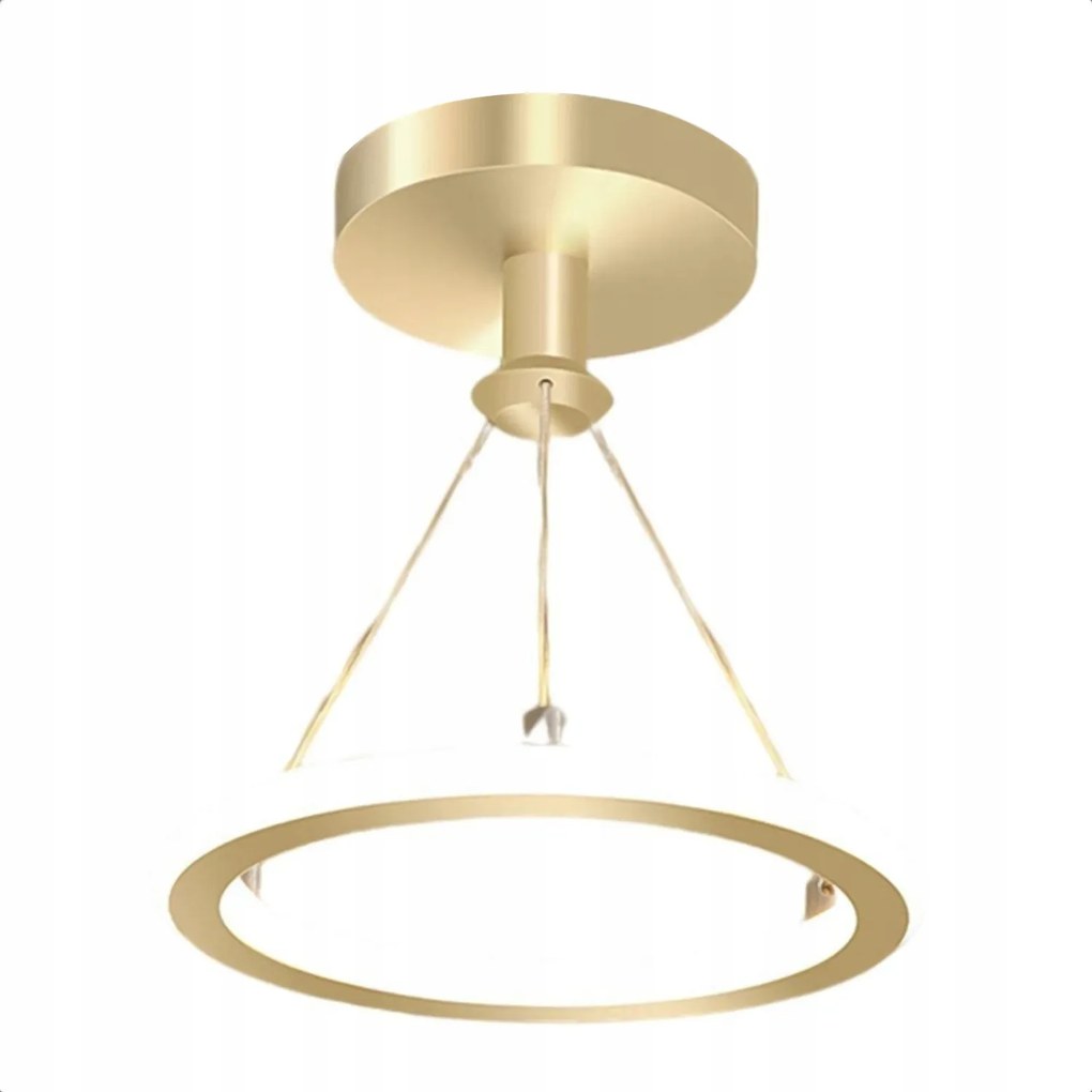 Mennyezeti Lámpa Led Lógó Csillár Energiatakarékos Arany Loft Hideg Szín