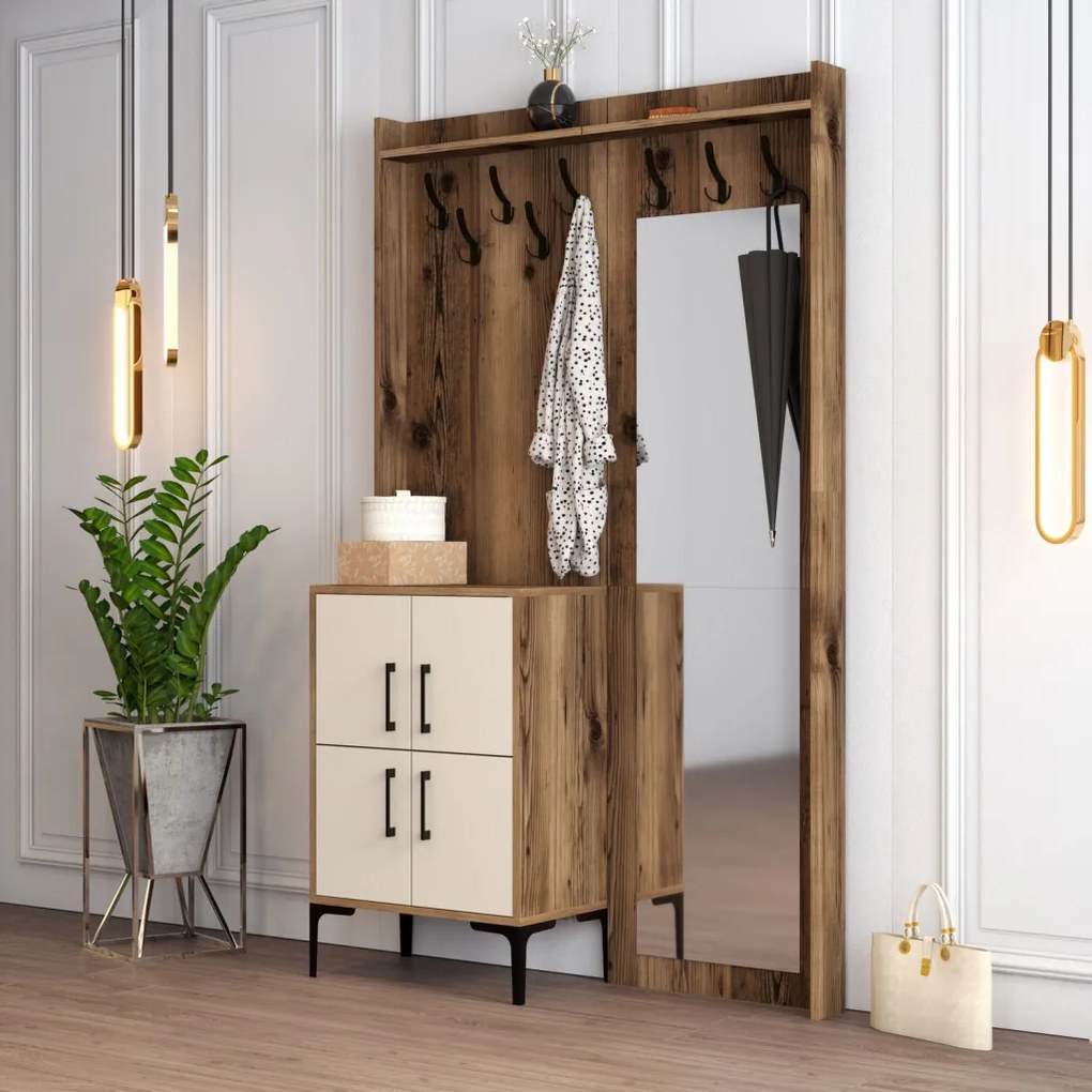 Berlin BC - Walnut, Cream
