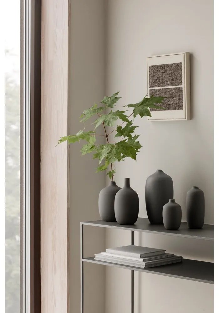Ceola szürke váza, magasság 25 cm - Blomus
