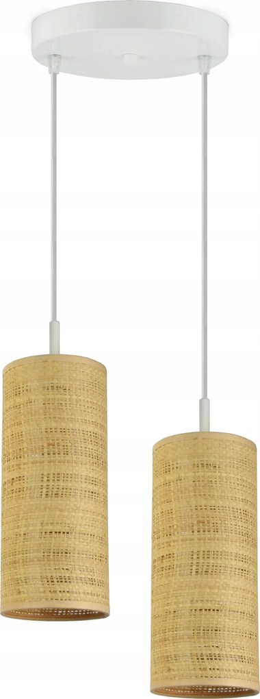 Függő lámpa Csillár Lámpaernyők Rattan Led E27