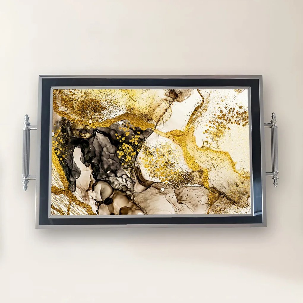 Üveg tálca, 38×24 cm – TPG9868