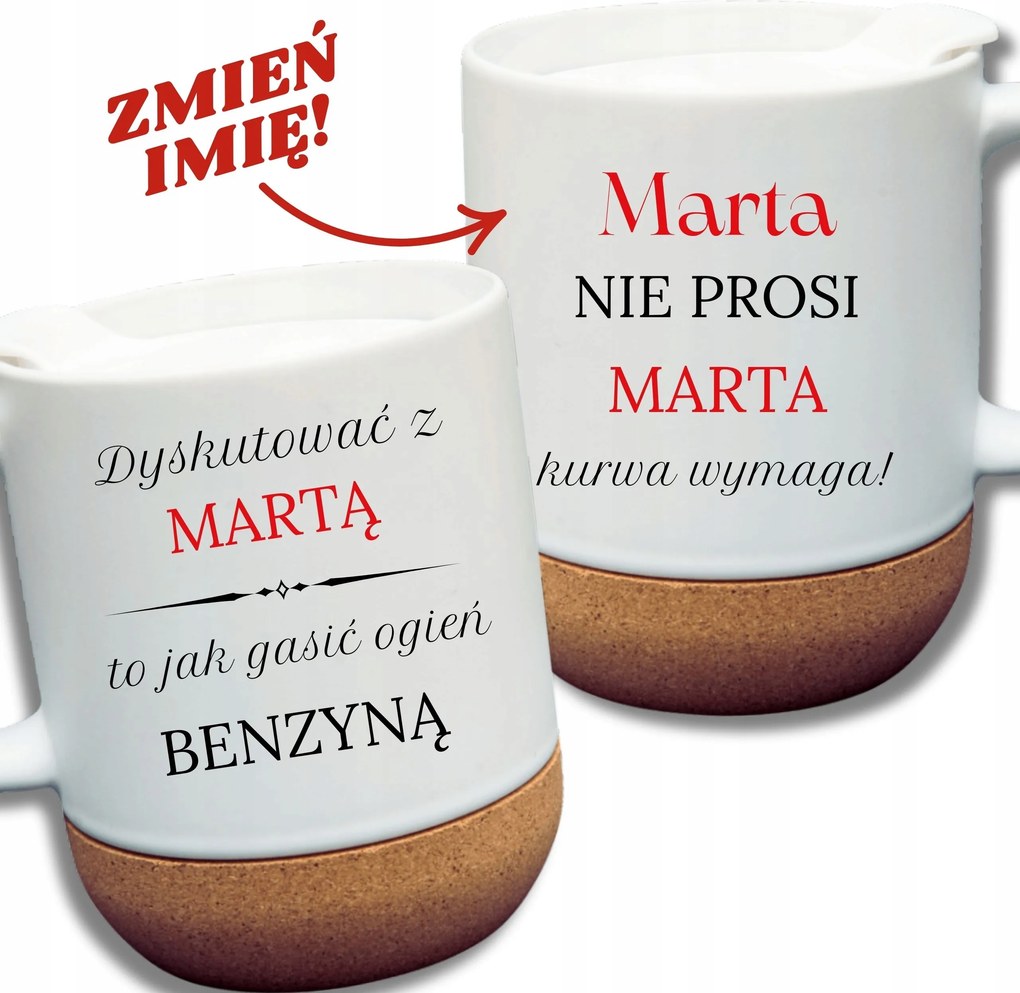 Fehér Bögre Parafa Vicces Ajándék A Neved Személyre Szabott