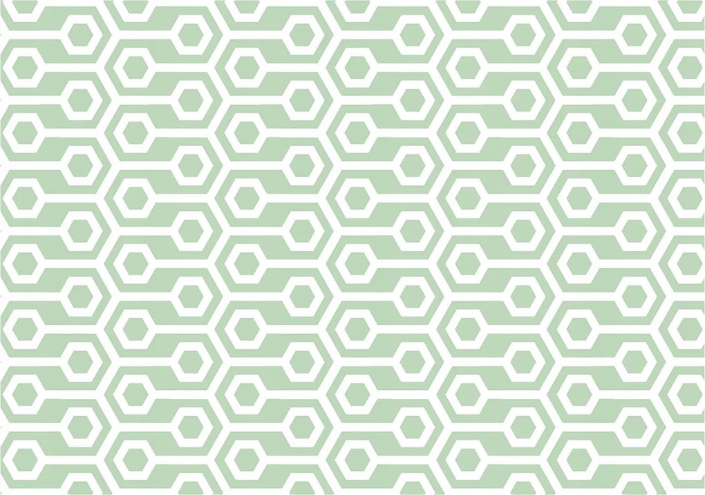 Fotótapéta Geometrikus hatszögek absztrakt minimalizmus 520x318 +ragasztó