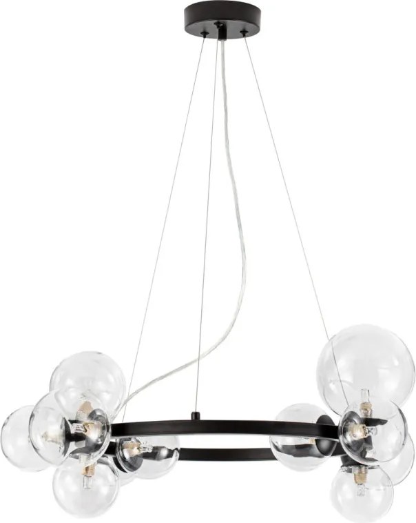Függeszték Fekete ODILLIA NOVA LUCE 9009249