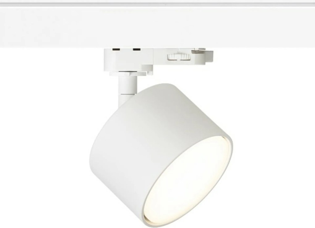Rendl Pixel fehér háromfázisú sínre szerelhető lámpa, GX53, 7W, 230V, alumínium