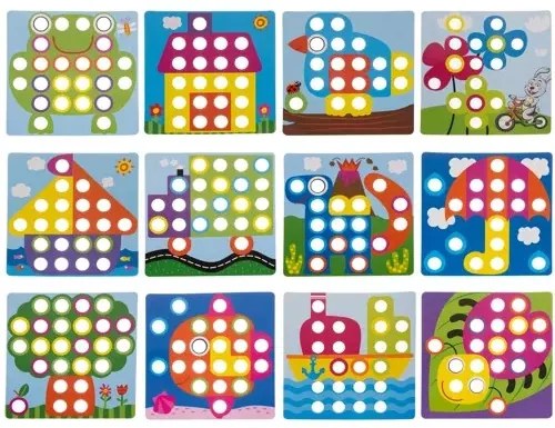 Oktató puzzle - mozaik 23453