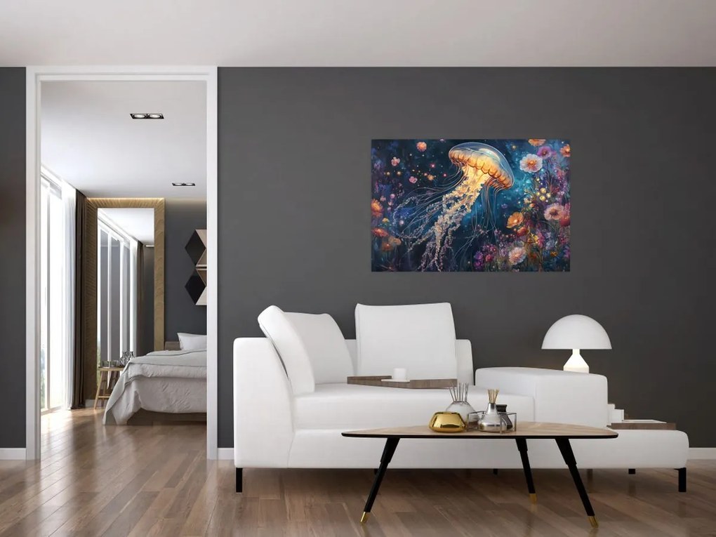 Kép - Varázslatos medúza (90x60 cm)