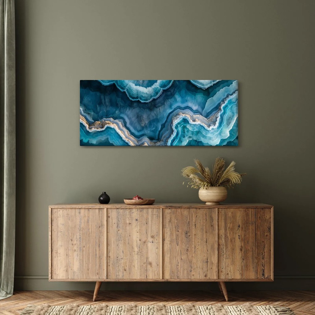Kép - Akvamarin részlet (120x50 cm)