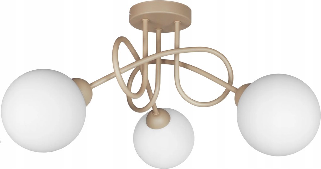 Csillár mennyezeti lámpa függeszték Edison bézs mennyezeti lámpa a nappaliba