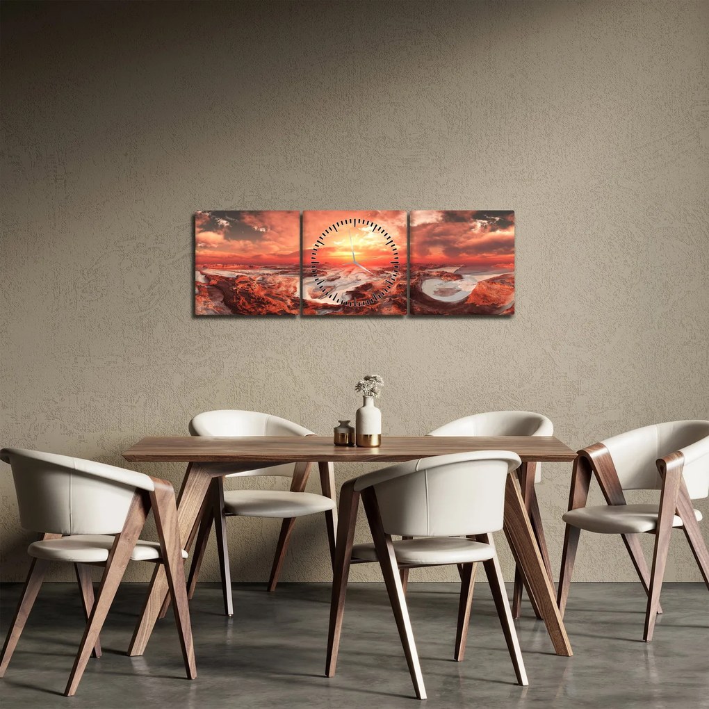 Kép - Mars (órával) (90x30 cm)