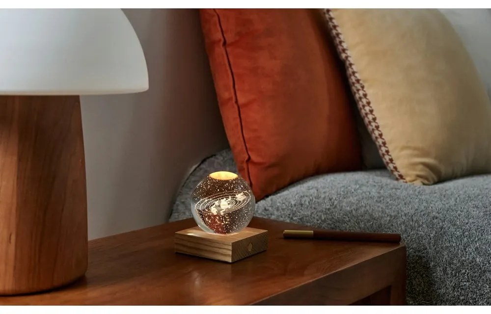 Sötétbarna USB fénydekoráció Amber – Gingko