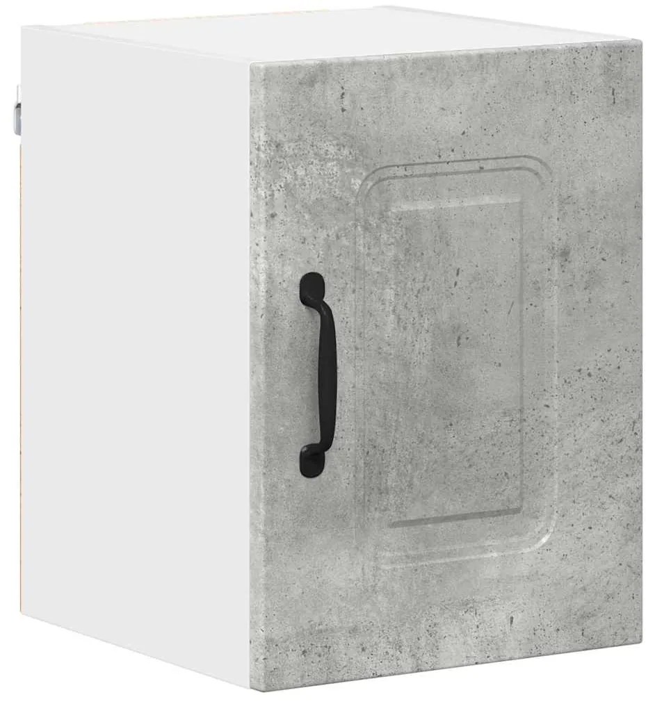Fali konyhaszekrény Beton Szürke 30 x 31 x 40 cm Faanyag