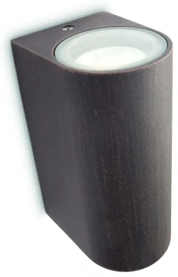 Philips 17102/86/PN - Kültéri fali lámpa NIGHTINGALE 2xGU10/35W/230V