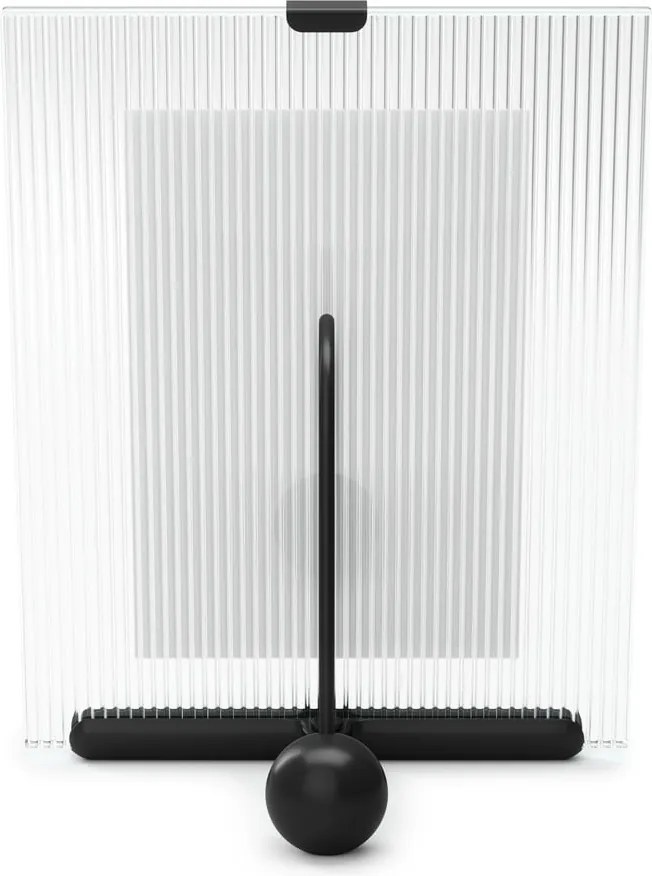 Fekete üveg álló képkeret 16x20 cm Flute – Umbra