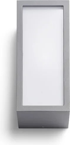 RENDL DURANT fali lámpa ezüstszürke 230V LED E27 15W IP54