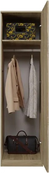 SD-50 gardróbszekrény, sonoma