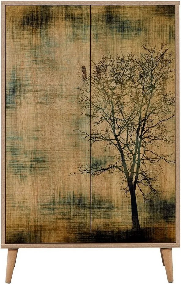 Mega Sonoma Oak Trees I szekrény