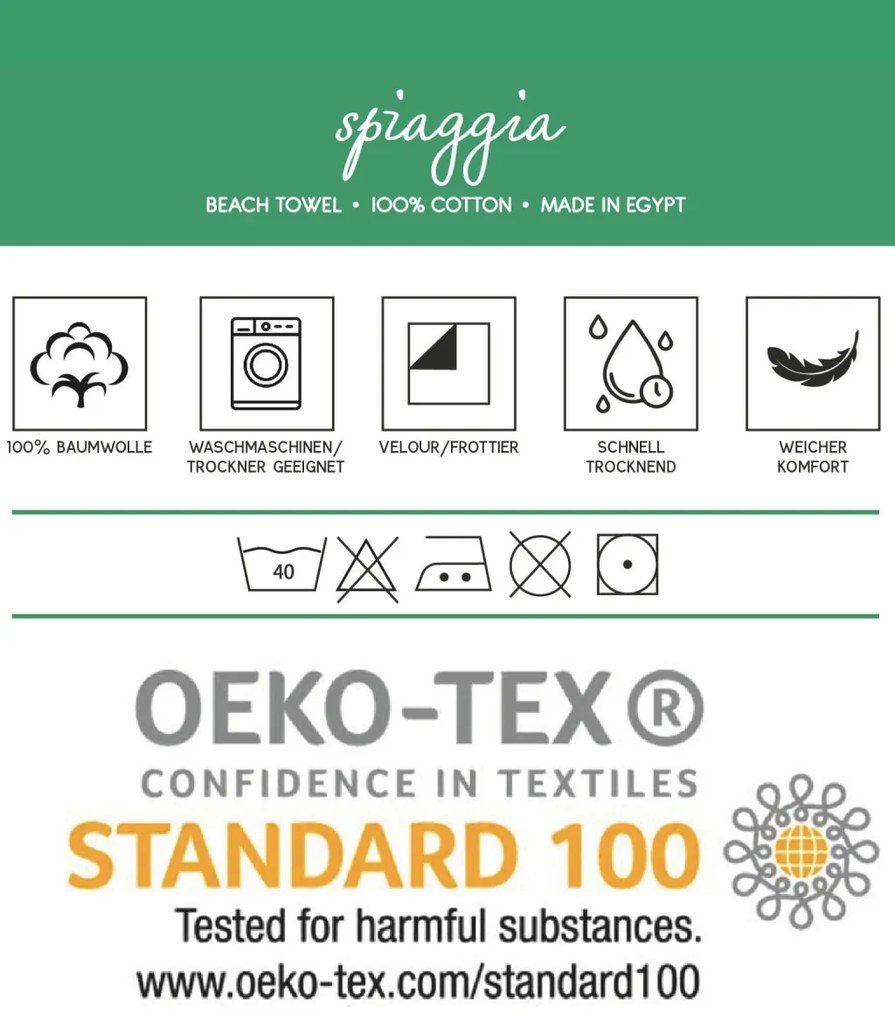 Pantelleria Kék Strandtörölköző