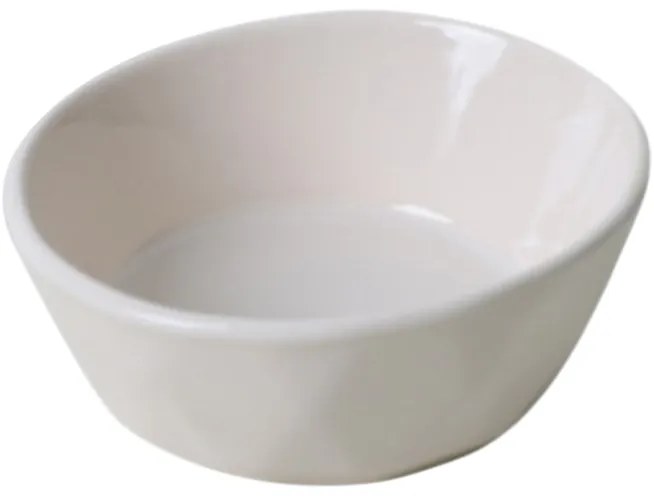6 darab Facetta 12 cm-es kőagyag tálkészlet, bézsszínű
