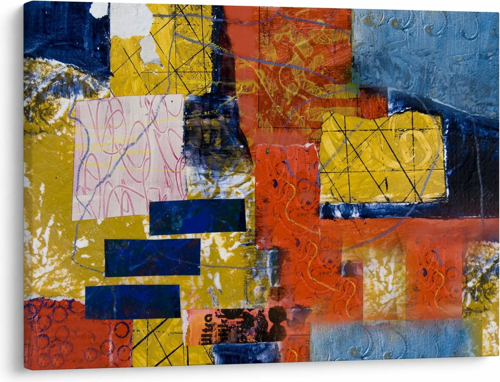 Kép - Absztrakció (70x50 cm)