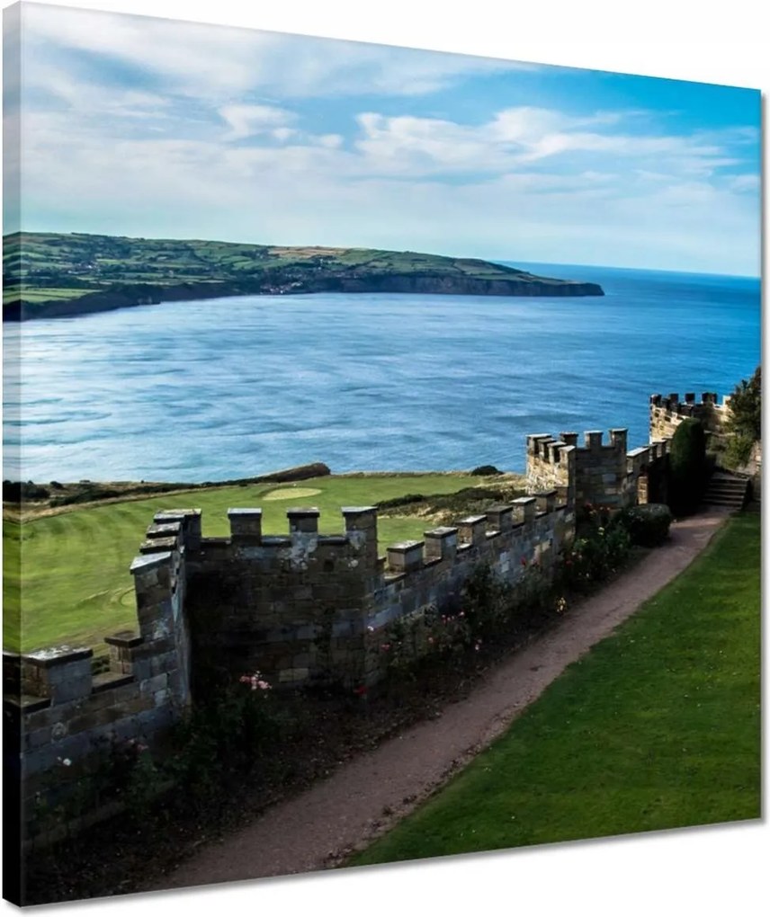 Vászonkép 40x40 Kilátópont a tengerparton