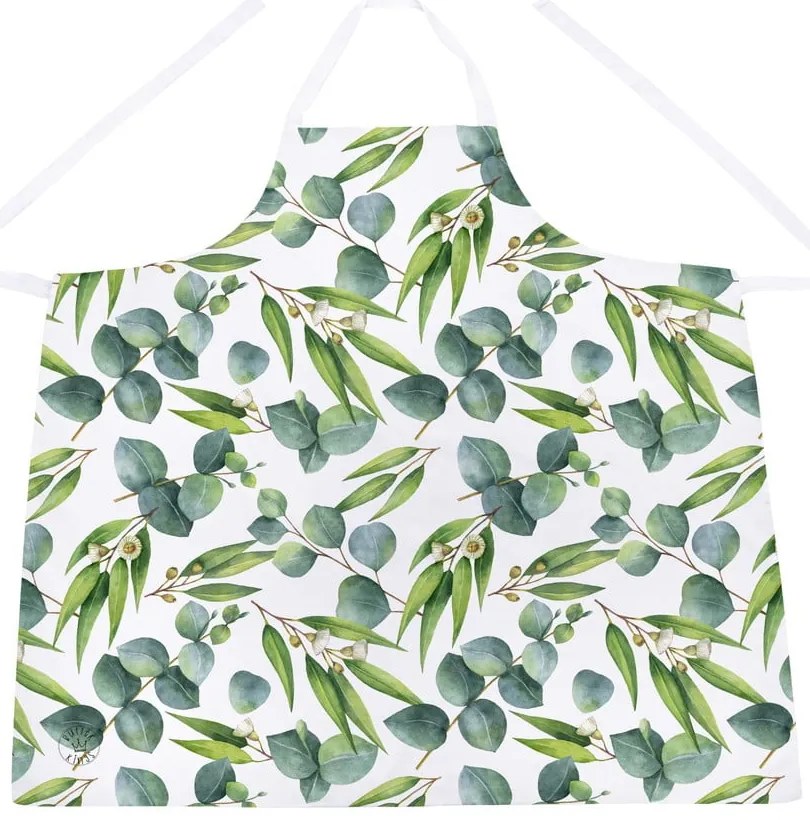 Floating Eucalyptus zöld pamut kötény - Butter Kings